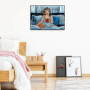 5D DIY Full Drill Diamond Painting Happy Girl Cross Stitch Decor (LG106)