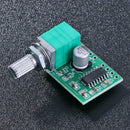Mini PAM8403 5V Power Audio Amplifier Board 3Wx2 w/Switch Potentiometer USB