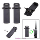 2Pcs Walkie Talkie Spare Part Back Belt Clip for Baofeng 2-way Radio UV5R