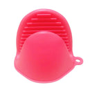 2 Pairs Silicone Pot Holder Oven Mitts Gloves Insulation Kitchen Gadgets