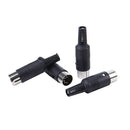 4 Pieces 5 Pin Male DIN Connector Welder Cable Connector Adapter for Equipm