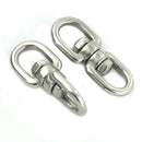 2pcs Carabiners Hooks Buckles Rotation for Hiking Climbing Mountaineering