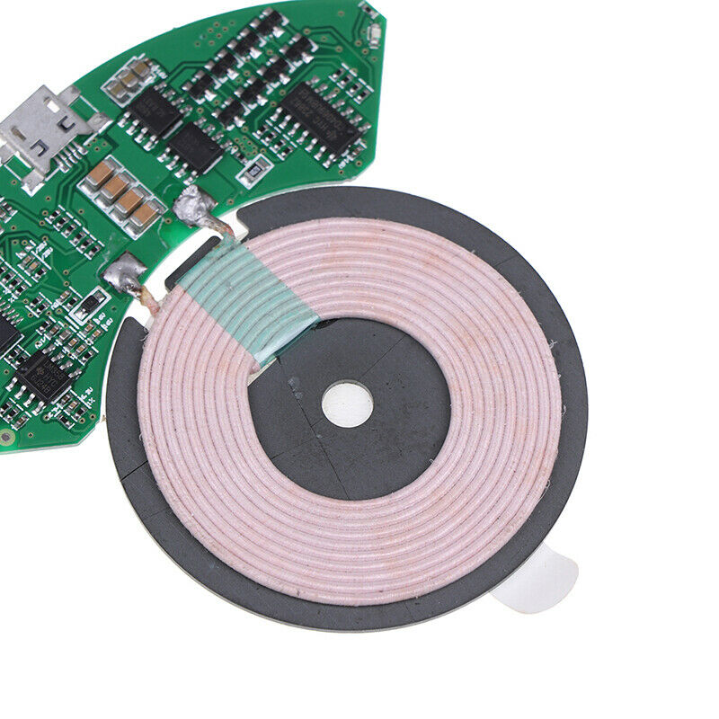 10WFast Wireless Charger Module Transmitter PCBA Circuit Board + Coil Chargi%!
