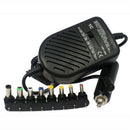 80W notebook multi-purpose power adapter 15V-24V car charger universal swit