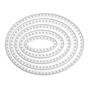 Circle Frame Metal Cutting Dies for DIY Scrapbooking Card Die Cuts (AB0043)