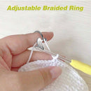 Swan Knitting Loop Crochet Ring Thimble Guide Tool Sewing Accessories Tool-AU