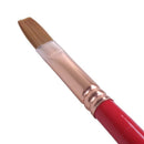 12Pcs Artists Paint Brush Set Acrylic Watercolor Round Pointed Tip Nylon Ha