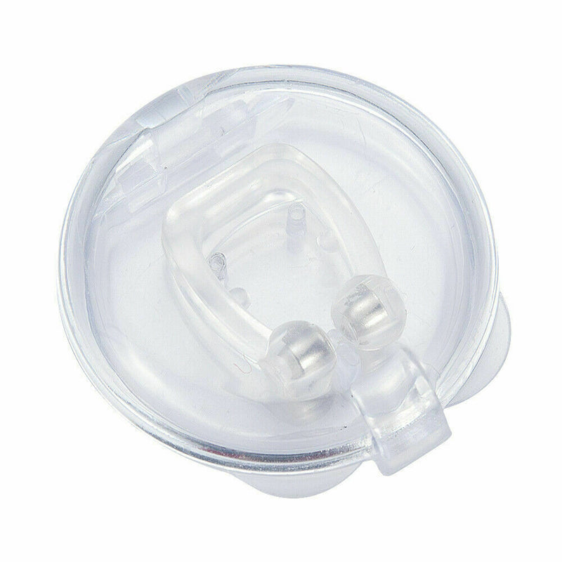 Magneti Silent Easy Sleep Silicon Snore Stopper Anti Snoring Nose Clips Aid CA