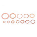 280pcs Professional Assorted Copper Washer Gasket Set Flat Ring Seal Assort C1O2