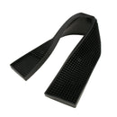 24x3" Rubber Service Bar Runner Heavy Duty Home Bar and Rubber Drip Mat 2pcs