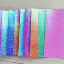 50pcs/set Square Origami Paper Single Side Shining Folding Solid Color Pape