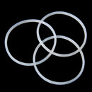 4Pcs replacement gaskets rubber seal ring for magic bullet flat cross blade O2