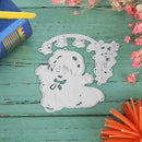 Cute Girl DIY Cutting Dies Stencils Scrapbooking Embossing Album Card Gifts