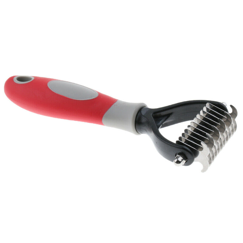 Dog Grooming Brush Undercoat Rake for Cat Dog Deshedding Tool Knot Remove for