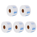 5 Rolls Professional Disposable Neck Ruffle Paper Strip Tissue For Salon Beauty
