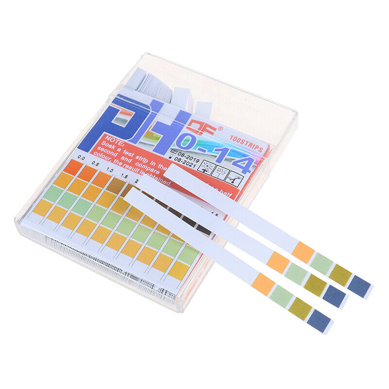 Universal pH Test Paper Strips Test Acid Alkaline Level Measure Full Range  g Gw