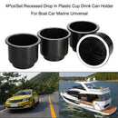 Cup Holder Abs Water Bottle Holder Marine Boat Rv Car Cup Drink Durable Dri
