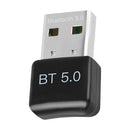 USB BT 5.0 Dongle Adapter Wireless Bluetooth Audio Receiver Transmitter for PC