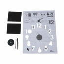 Adhesive Wall Clock Movement + Number of Saudi DIY Black