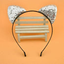 Sequins Cat Ear Girl Hairband Sexy Cat Ears Kid Hair Accessories For Women