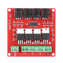 Electronic Building Block 4 Way Switch IRF540 MOSFET Isolation Power Module