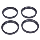 4Pcs 73.1mm to 64.1mm Plastic Wheel Bore Center Collar Hub Centric R3C