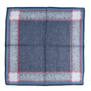 3x 100% Pure Cotton Mens Handkerchiefs Pocket Square Hankies for Formal Suit