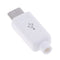 10pcs Micro USB 5PIN USB Tail Charging Socket 4 in 1 White Bla- OZ