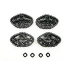 4Pcs Upgrade Track Wheels Spare Parts for 1/16 WPL B14 C24 Truck RC Car Acc