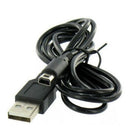 USB Charge Charing Power Cable Cord Charger for  3DS XL 3DSLL Black LJ