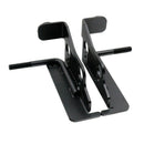 Front Foot Pegs Solid Oxidized Iron Black-Powder Coated Foot Rest Grille Ki
