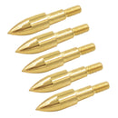 12PCS Bullet Archery Practice Broadheads Arrow head Target Field Point 100G H7F3