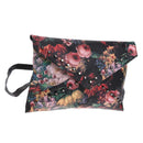 Flower Pattern Clutch Bag Oil Painting Rivets Handbag Women Envelope Bag