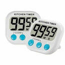 Digital Kitchen Timer Magneti Cooking LCD for Food Household Use Loud Alarm