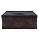 Rectangular Remote Control Tissue Box Ultifunction PU Leather Pen Pencil RemS5W9