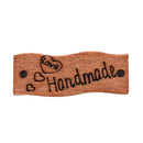 Pack Of 50X Wooden Buttons Handmade Tags DIY Sewing Craft 2 Holes Flat Buttons