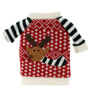 Christmas Decoration Supplies Red Wine Bottle Cover Wool Material Bags Deco F7Q6