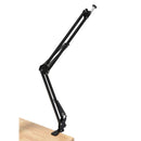NB-35 Black Microphone Suspension Boom Scissor Arm Stand with Table Mounting