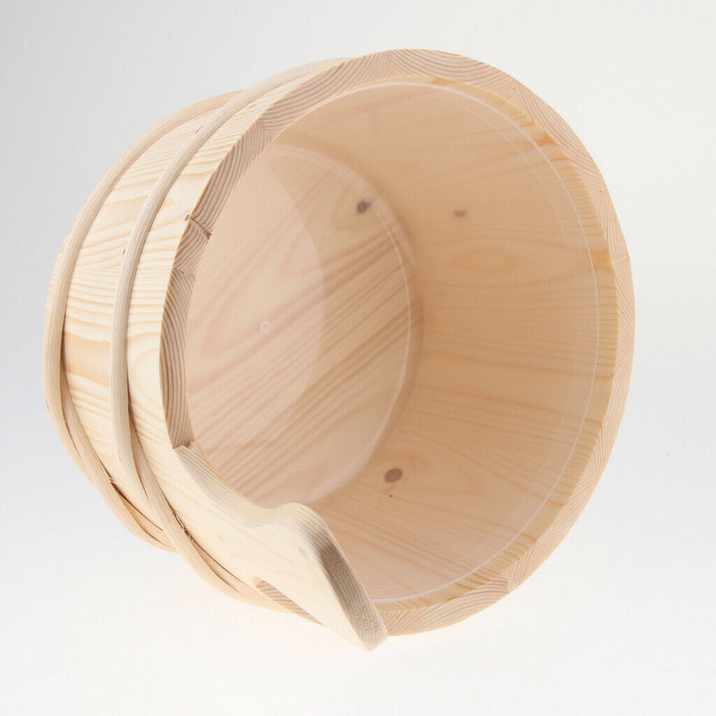 Sauna bucket - Pine, 4 Litre - Wooden inner bucket - Handmade