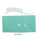 Metal Cutting Dies Stencils for DIY Scrapbooking Photo Album Congrats Card hv2n