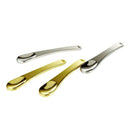 4 Pack Metal Makeup Spatula, Mini Spoon, Beauty Scoop for Facial Cosmetic,