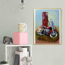 5D DIY Full Drill Diamond Painting Motorcycle Cross Stitch Embroidery Kit