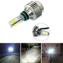 4500LM 40W H4 COB Hi/Lo LED Motorcycle Moto Headlight 6000K Bulb Lamp White P4H9