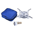 AT6313 Outdoor Stainless Steel Mini Gas Stove Portable Picnic Gascookers