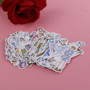 100Pcs/pack lovely girls stickers scrapbook DIY diary albums notebook de MO