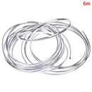 1 Roll 6M Car Door Moulding Strip Chrome Car Body Door Edge Moulding Trim St 3C