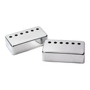 2 Pieces Metal Semi Sealed Humbucker Pickup Covers DIY Parts Accessory