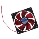 1pc Mini 120x120x25mm DC 12V 0.16A 2 Pin 7-Blade Blower Cooling Fan Cooler ES