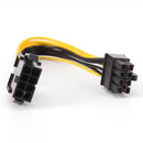 PCI-E 8PIN Male to 8PIN Female PCI Express Power Extension Cable Fr Video CardTT