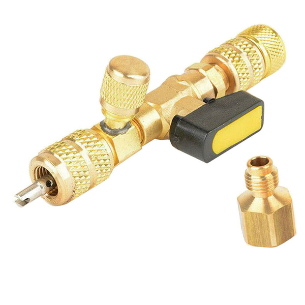 Valve Core Remover/Installer with Dual Size SAE 1/4 inch & 5/16 inch  Port for